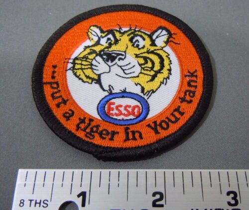ESSO Put a Tiger in your Tank Embroidered Iron On Uniform-Jacket Patch 3/"