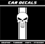 The Punisher sticker aufkleber auto tunning Streifen Band skull automaske wrc 