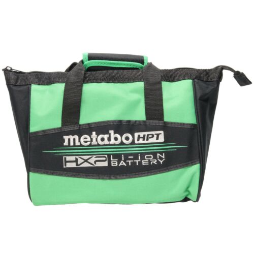 Metabo HPT/Hitachi 12" Heavy Duty Nylon Contractor Tool Tote Carrying Bag 