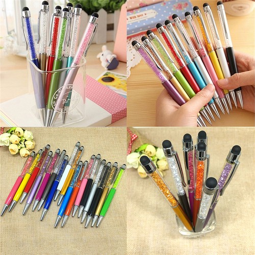 Ballpoint Pen For iPad iPhone Smartphone Tablet BB 2-in-1 Touch Screen Stylus