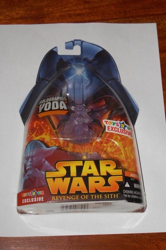 Yoda Holographic-Star Wars Revenge of the Sith-MOC Jedi Master Toys R Us Excl