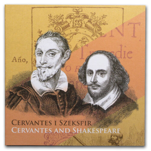 SKU#167189 2016 Republic of Cameroon Cervantes and Shakespeare Proof