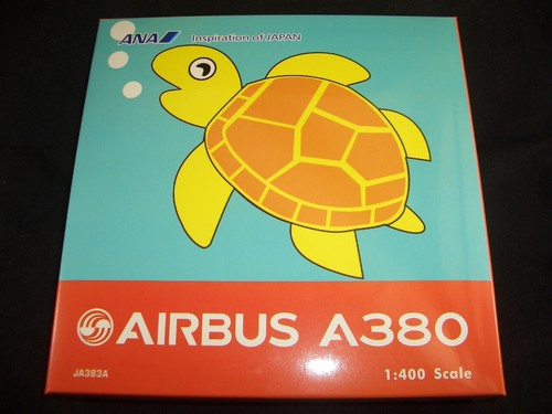 *AIRSTORE* Phoenix 1:400 Diecast All Nippon Airways A380-800Orange JA383A RARE