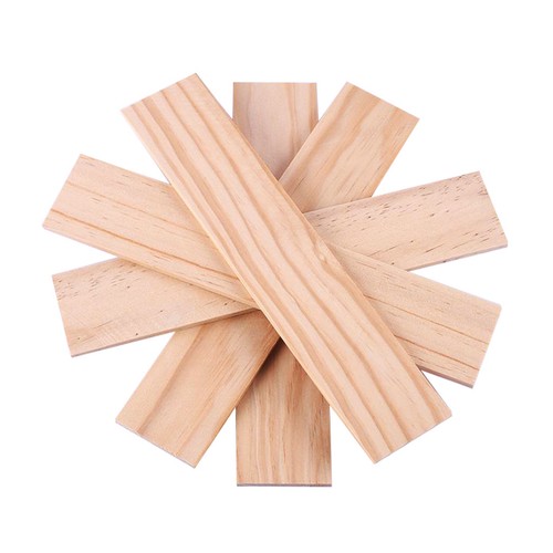 10pcs Model-building Balsa Wooden Strips Craft Wood Sticks 250 x 50 x 5//3mm