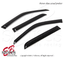 Smoke Tinted Out-Channel Vent Visor Deflector 4pcs For 1997-2001 Honda CR-V