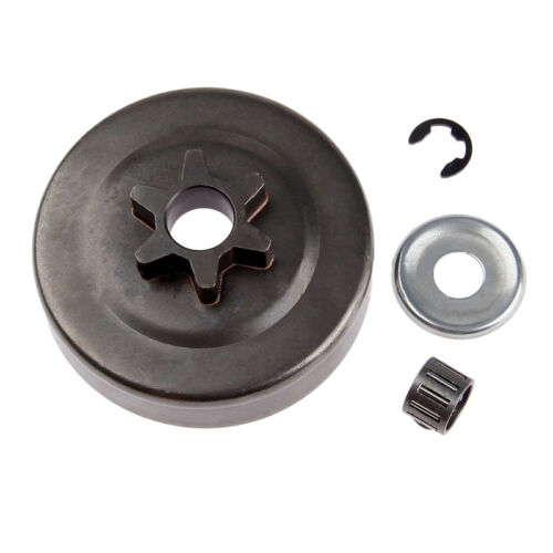 Chainsaw Clutch Drum Sprocket 3/8 6T Washer E-Clip Kit for STIHL MS170 180 250 
