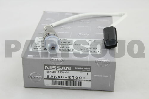 226A0ET000 Genuine Nissan HEATED OXYGEN SENSOR,REAR 226A0-ET000