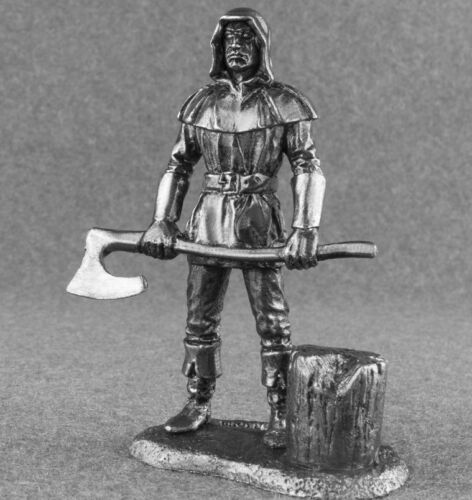Medieval Headman Toy Metal Soldiers Executioner 1/32 Civilian Figures 54mm 
