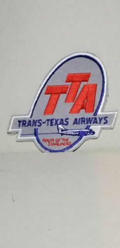 TRANS TEXAS AIRWAYS REPRODUCTION PATCH 