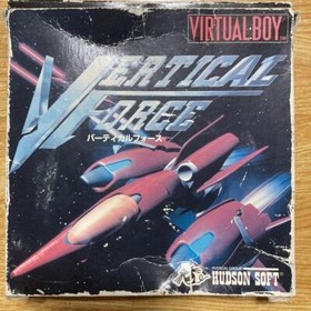 USED Virtual Boy Vertical Force Shooter Video game software Japanese ver. Tested