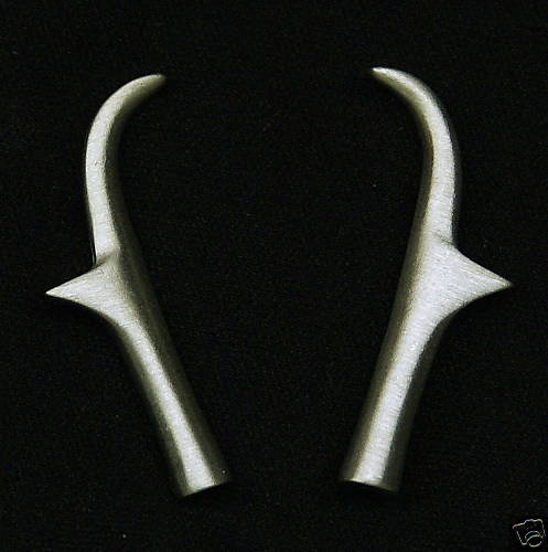 Empire Pewter Pronghorn// Antelope Horn Pin Set