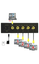 1 In 4 Out Composite RCA Video Splitter Rack Mount Ready