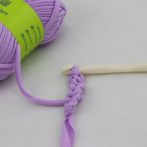 2pcs White Plastic Handle Crochet Hook Knitting Needles Thick Head Tool S 