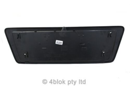 Holden Commodore VY VZ Number plate garnish panel Black 92083422 M NOS 