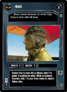 JABBA/'S PALACE star wars ccg swccg Gailid Near Mint//Mint
