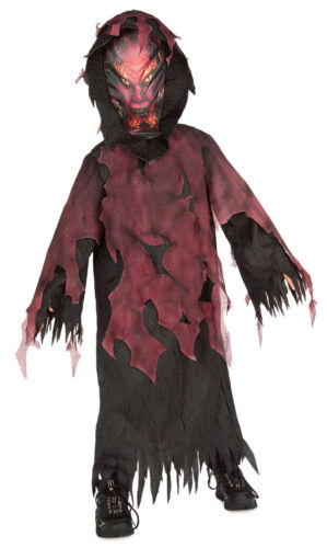 Costume Zombie Diable Horreur manteau capuche vollmaske 110-116-122 USA Halloween