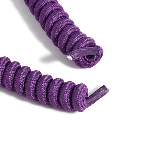 Fashion 6 Colors Unisex Curly Elastic Shoelaces Shoe Convenience 1 Pair