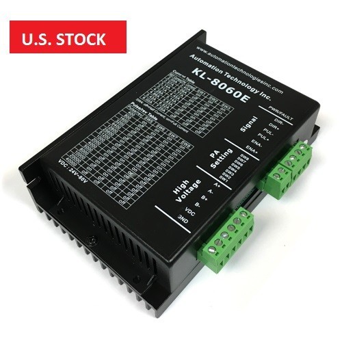 US Ship Digital Stepper Driver 24-80VDC 2.0-6.0A for Nema 17,23 and 34 Motor
