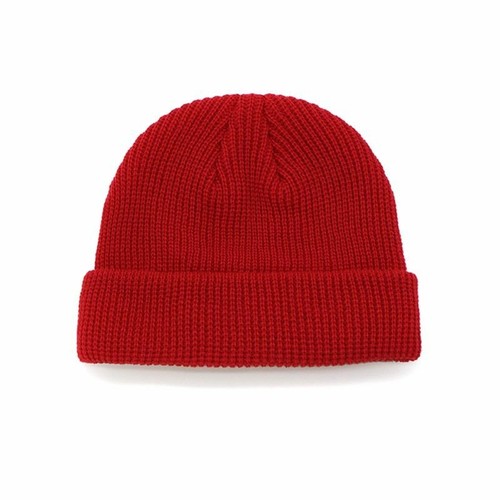 Men Knitted Sailor Cap Hat Beanie Skullcap Retro Navy Style Cuff Brimless Beanie