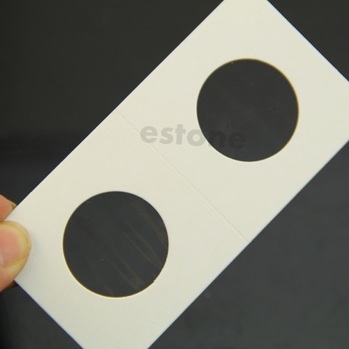 New 50pcs 25mm Stamp Coin Holders Cover Case Storage 2X2/" Flip