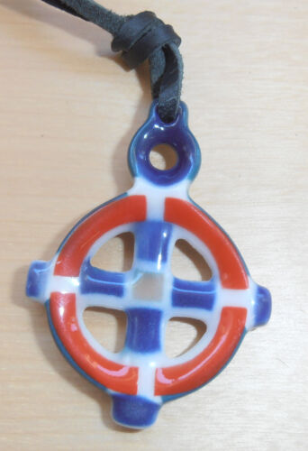 Sargadelos Porcelain Charm Necklace for Finances NEW