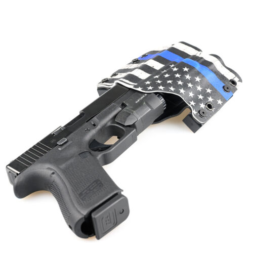 OWB Holster for INFORCE APLc COMPACT Gun Models 50 USA GRUNGE BLUE LINE 