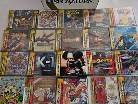 SEGA SATURN SKELETON EDITION CONSOLE + 29 GAMES !NEW!NEW!NEW!