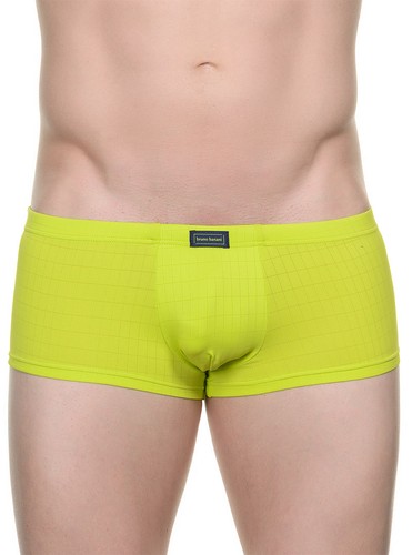 Bruno Banani Hipshort uomo anti-stress Neon Verde Nuovo