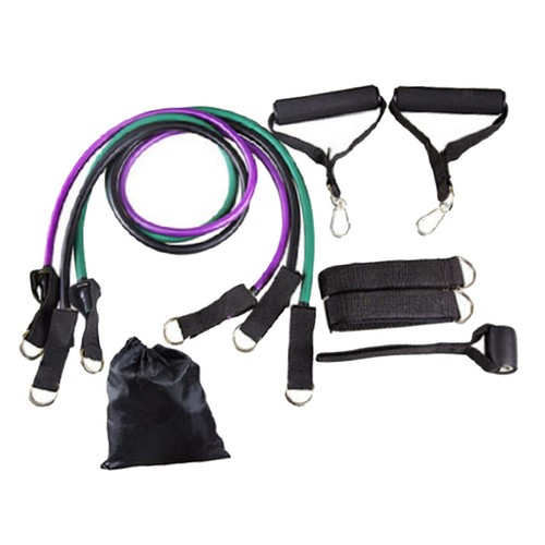 Pull Rope Exercise Fitness Set Muskeltraining Gym Yoga Resistance Elastic Band