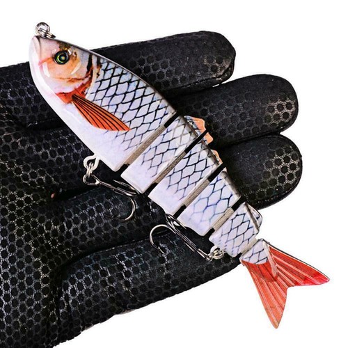1PC Swimbait Fishing Lures 12cm//18.5g Artificial Hard Bass 12 Baits Tackle Z5A5