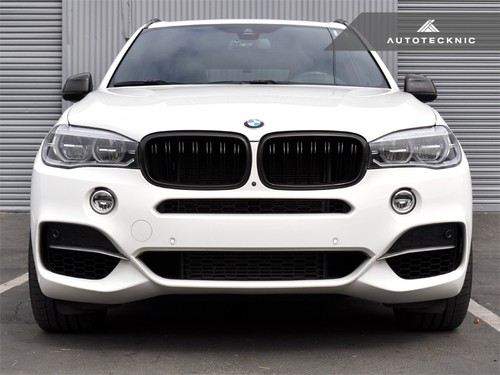 AutoTecknic ATK-F15.MGT M50D Style Lower Front Grille Trim Fits 14 BMW X5