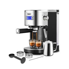 Espresso Machine 20 Bar Fast Heating Coffee Maker with Foaming Milk GECME400BA-U
