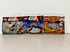 Lego Star Wars 30275/30278/30279 - TIE Adv/Poe's X-Wing/Kylo Ren's Cmd Shuttle