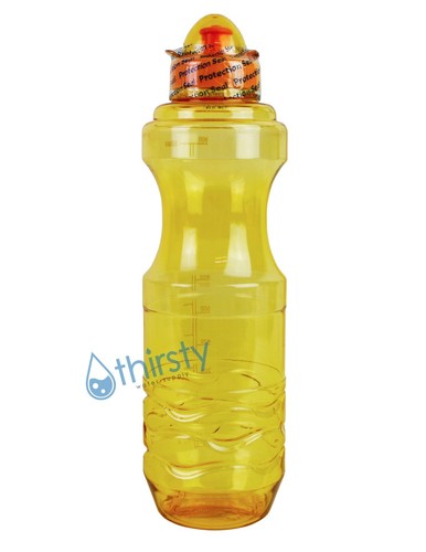 environ 963.87 g 1 L Sports Bouteille d/'Eau Plastique Buvant Gourde Gym Pot Récipient H2O 34 Oz