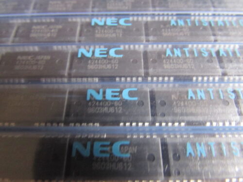 Qté: 4 Neuf Stock Ancien UPD424400LA-60 NEC 20pin-SOJ 1 M mot X 4-Bit Fast Page Mode DRAM