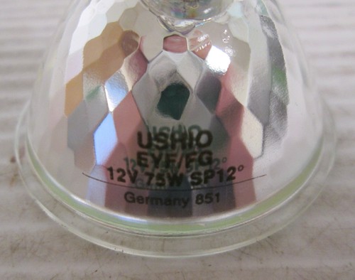 3 Ushio 1000452 EYF//FG MR16 Halogen Reflector Lamp 12V 75W SP12°