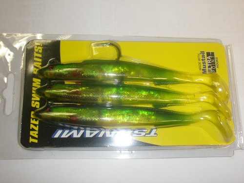 Tsunami Tazer Sandeels 6/" 3pk SAND EEL Fishing tackle