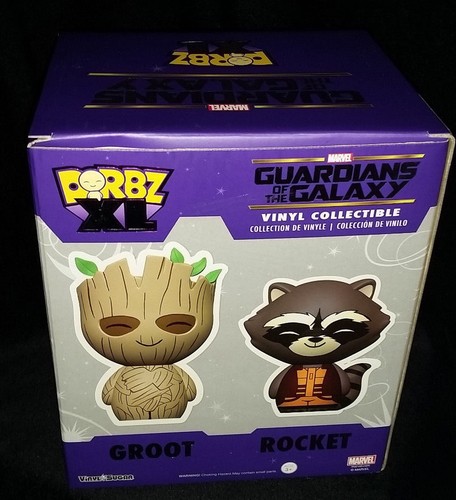 DORBZ XL GUARDIANS OF THE GALAXY VINYL COLLECTABLE FIGURE MARVEL #03 GROOT