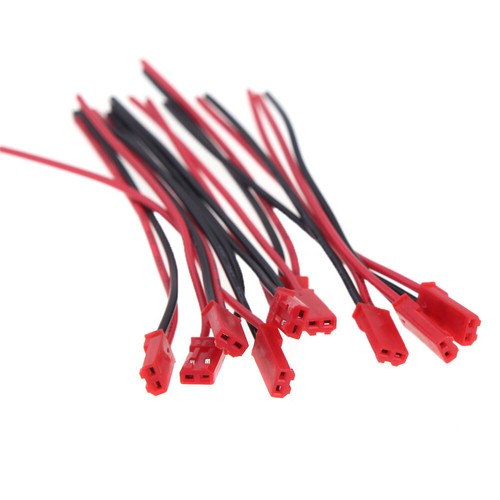 10 Paare 100mm Männliche und weibliche JST Stecker für RC Lipo Akku Teil