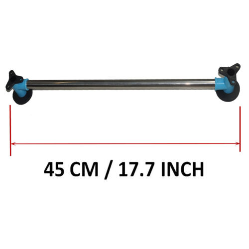 18-Inch Magnetic Towel Rail Rack Holder Ring Bar Stainless Steel 304 Hanger 