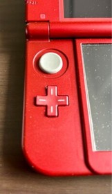 New Nintendo 3DS XL LL Metallic Red Console Stylus Working Tested Japanese ver