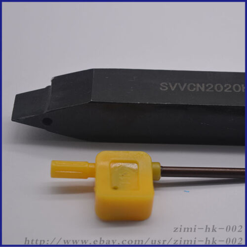 SVVCN2020K16（20×125mm）Lathe Tool HOLDER 72.5° for VCMT160408//04//12 Insert CNC