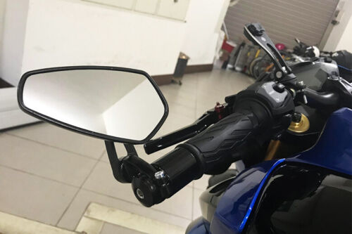 For Yamaha YZF R1 R3 R25 Motorcycle Aluminum Handle Bar End Rear-view Mirrors US
