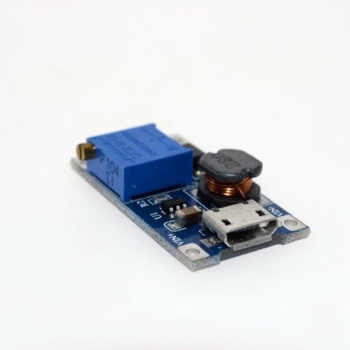 2pcs 2A Booster DC-DC Step-up 2//24V to 5//12//28V Micro USB MT3608 Replace XL6009