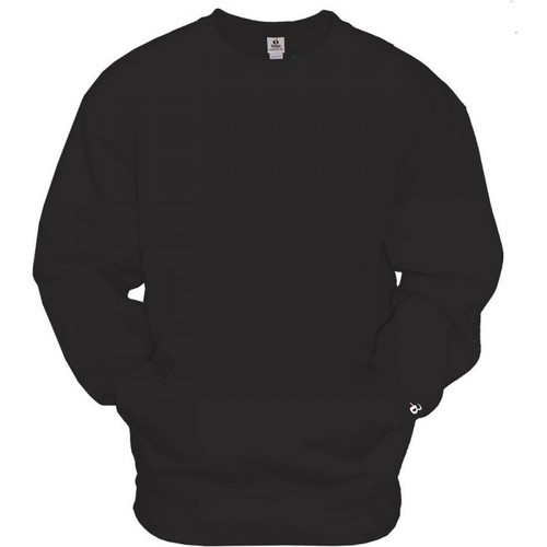 Badger Men/'s Crew Neck Pullover with Pouch Pocket