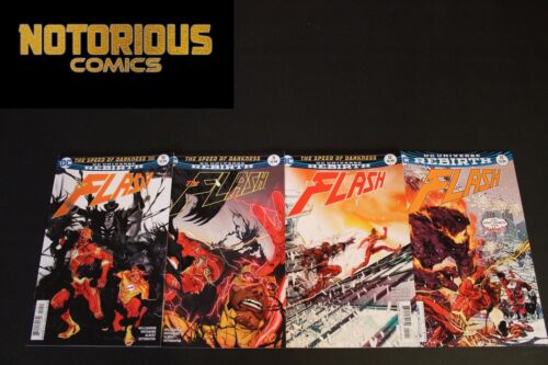 Flash 10 11 12 13 Complete Rebirth Comic Lot Run Set DC Collection