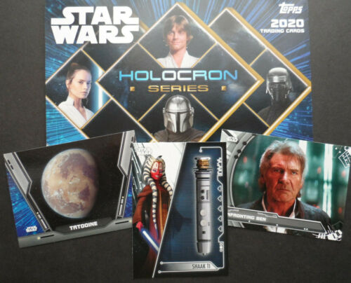 TOPPS STAR WARS 2020 HOLOCRON SERIES CHASE CARDS CHOOSE YOUR CARD