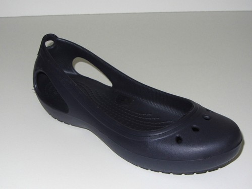 NEW Womens CROCS KADEE Ballet Flats Shoes 6 8 7 9 10 11 Black Brown Pink Gray