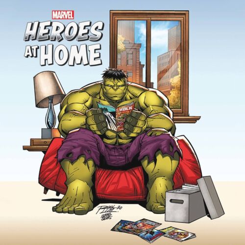 HEROES AT HOME #1 RON LIM VAR MARVEL COMICS 12-9-20 EB150