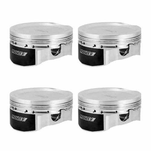 Manley Pistons for Ford 2.3L EcoBoost 87.5mm STD Size Bore 9.5:1 Dish